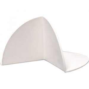 Flash-Tech 3.5 Injection Molded Outside Corner – White TPO/PVC Roof Flashing for Parapets and Curbs